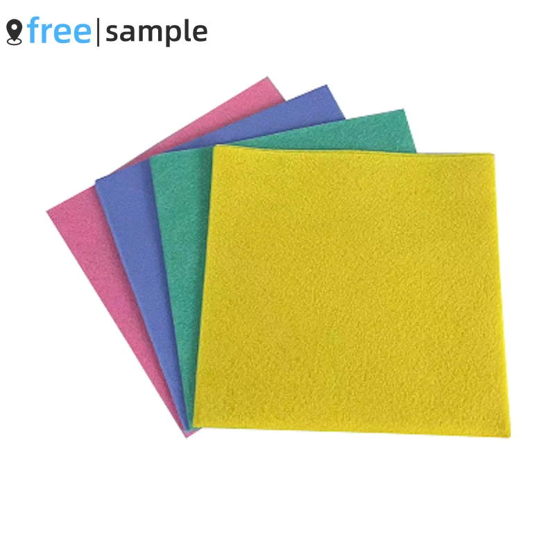 Wholesale Kitchen Household Cleaning Cloth Dishcloth Duster and Dish Towel for Effective Wipe Cleaning