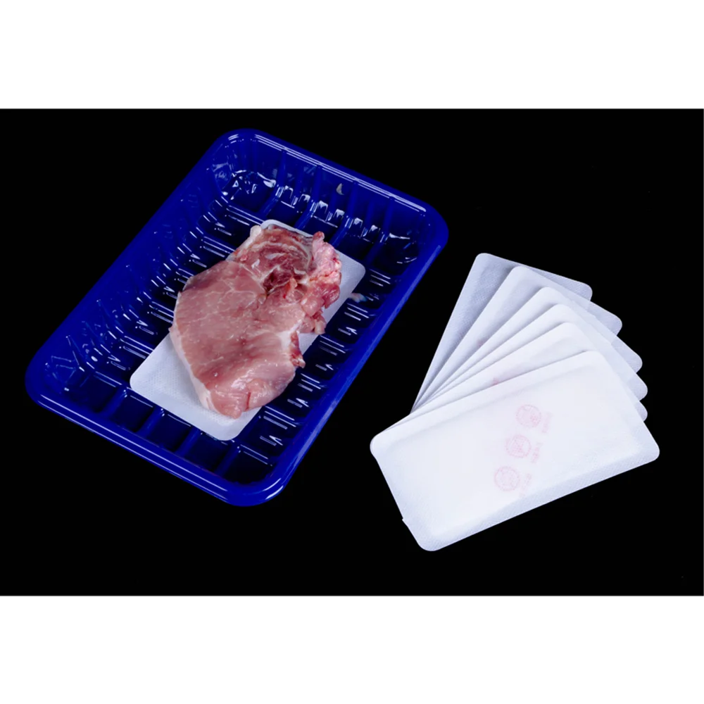 Premium Quality Solid Color Custom Disposable Food Grade Water Meat Absorbent Pad For Tray