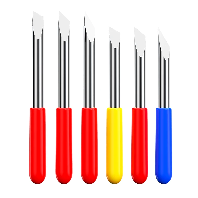 Summa Blade Cutter Plotter Holder Diameter 2mm Plotter 0.25mm Cuts Vinyl Cutting letter Plotter Blade Huhao 3558