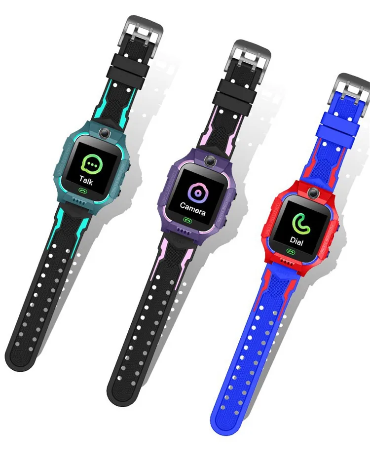 1.44 Inxh Q19 kids luxury watches gps tracker smart watch for kids Q12 with chip tracking and camera