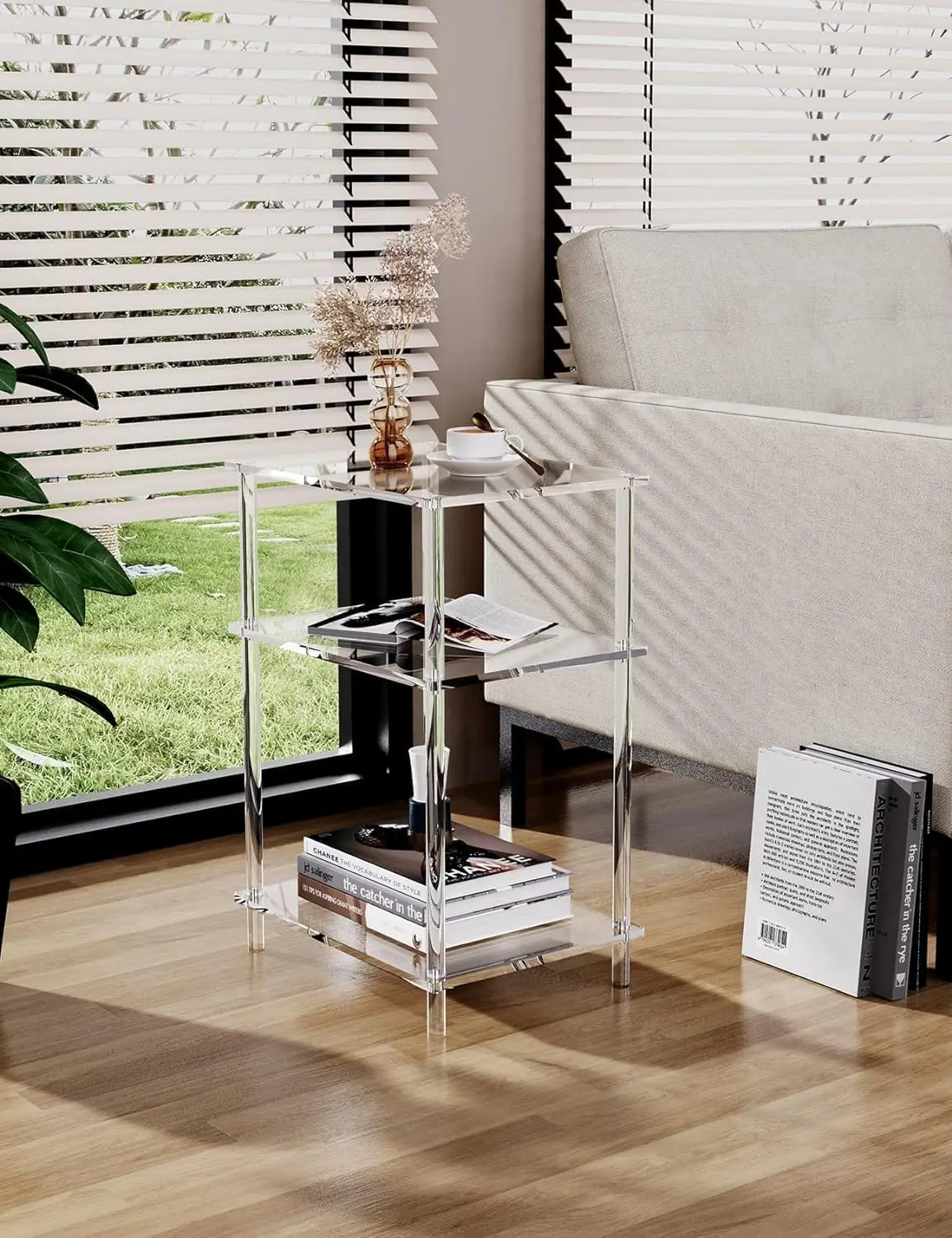 PMMA acrylic coffee table