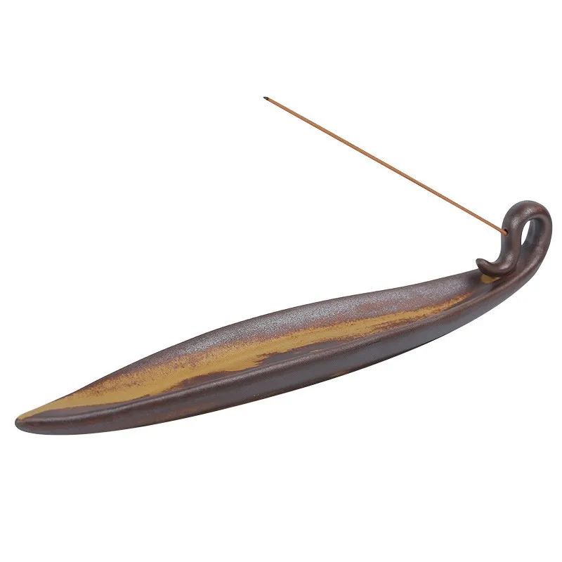 New Zen meaning Jingshan Yunhai ceramic thread incense bed incense plug multifunctional backflow incense furnace sandalwood crea