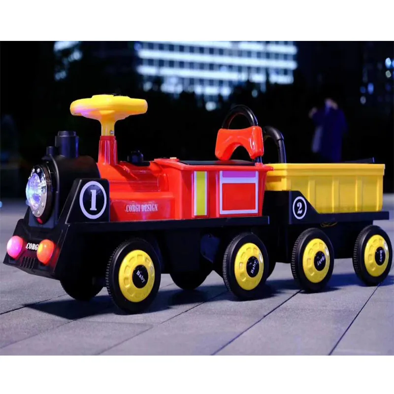 High Quality Wholesale Kindergarten Outdoor Playground Trains