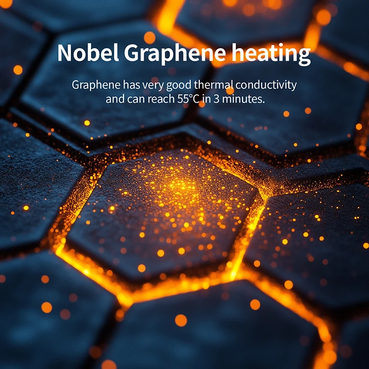 SANIPRO New Smart Graphene Heated Towel Rack Warmer Bathroom Electric Heating Sterilization Drying Towel Rack