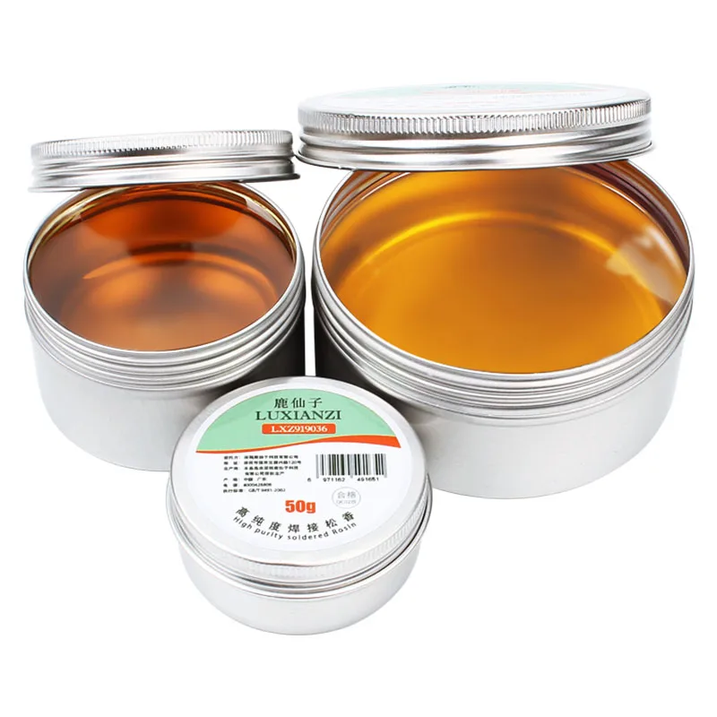 LUXIANZI 50/100g/200g High Purity Rosin Flux  Paste Soldering Flux for Soldering SMD PCB Repair