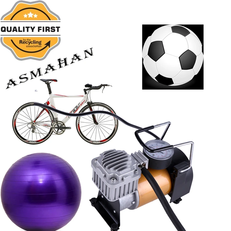 Super Quality Bike Pump with Pressure Gauge / Bike Pump Presta Valve / Shock Pump Mountain Bike 12V for Bike 101-150psi Asmahan