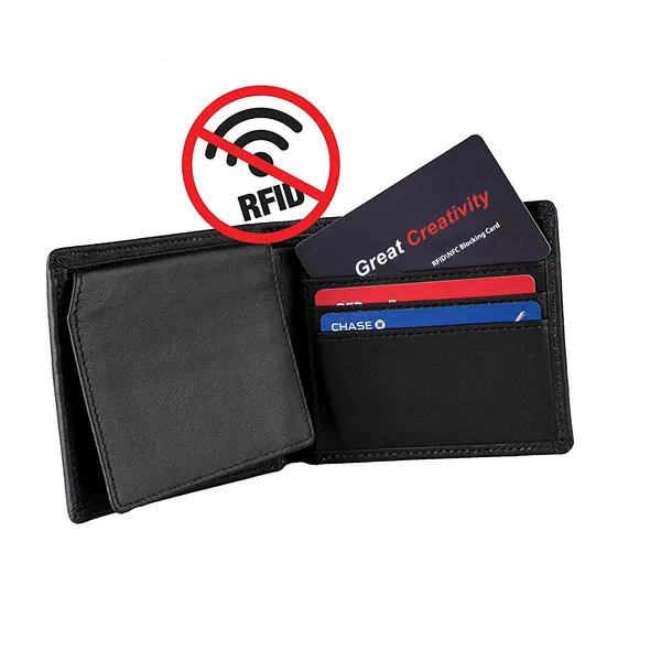 Защитная карта для кредитных карт и паспортов, блокировка RFID