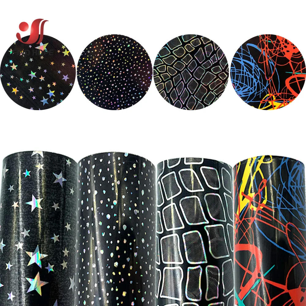 
Stars Print TPU Heat Transfer Vinyl Easy Weed Iron On Cricut Vinyl Textile TShirt DIY 