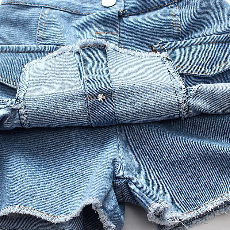 
Fashion Baby Girls Jeans Shorts Child Kids Boy Denim Trousers Girl Short Pants Summer Toddler Infant Skirt Pants 