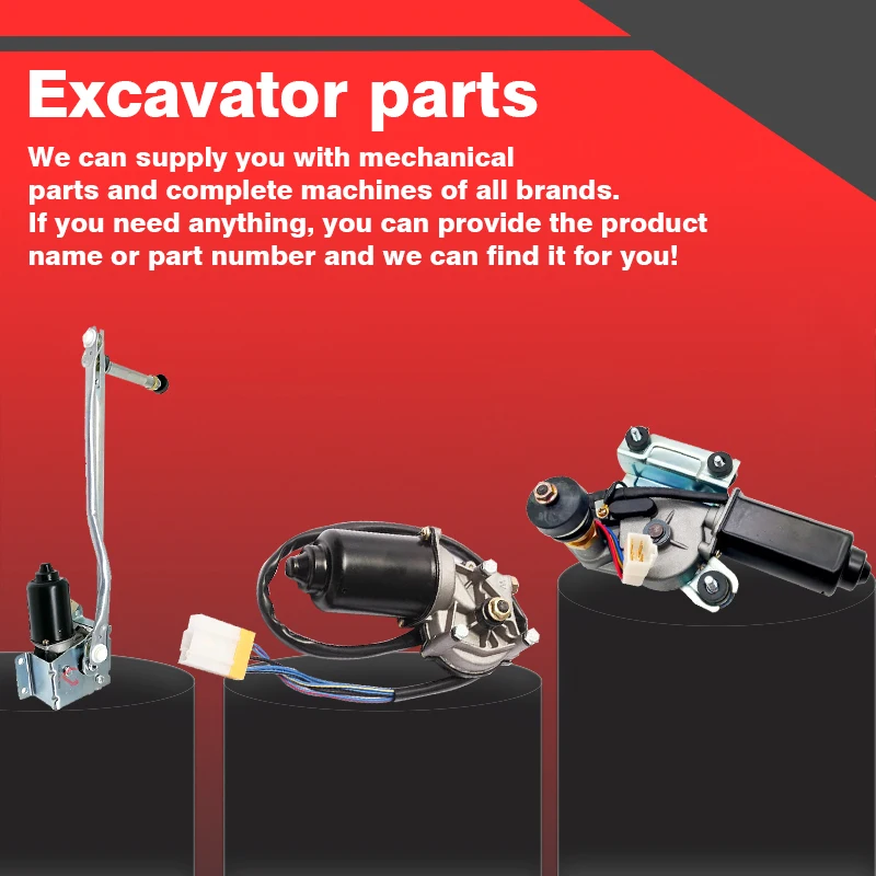 Wiper Motor Assy Pc200-5 For Excavator Electrical Parts Wiper Blade Motor