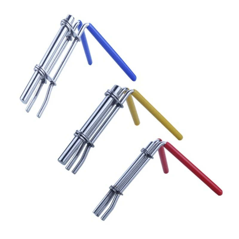 S/M/L 3pc Hydraulic Cylinder Piston Rod Seal U-cup Install Tool with Rubber Protection Handle Seal Installer Kit for Amazon