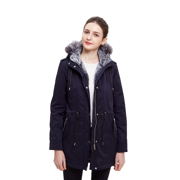 Women winter hooded warm coat plus size cotton padded jacket female parka womens wadded jaqueta feminina