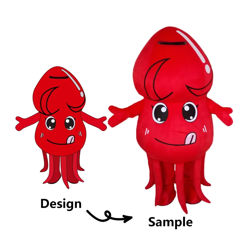 Cartoon Animal Mascots OEM Design Plush Costumes Promotion character mascot costume