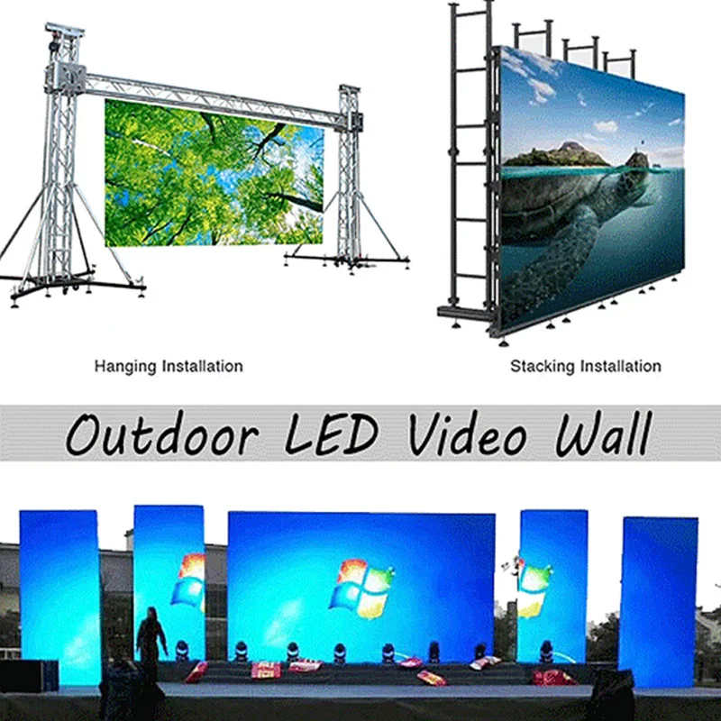 Football Stadium Perimeter Video Led Display Cabinet 960X960mm P5 P6.67 P8 P10 Stadium Screen