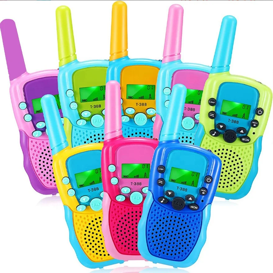 Certificated High Quality 3 -5Km Long Range Two Way Radio Portable Comunicador Walkie-Talkie Mini Walkie Talkie Toys For Kids