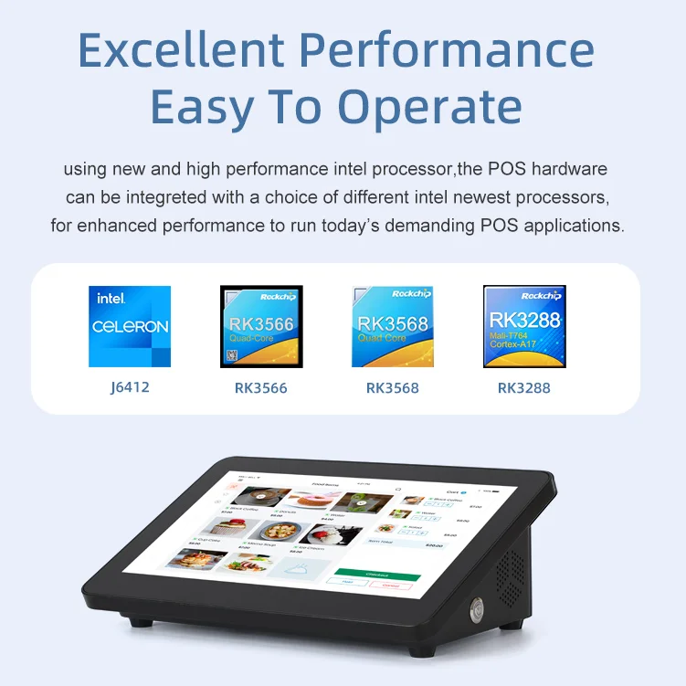 ST9300F 11.6inch Touch Screen Tablet Cash Register Windows Android Desktop Pos Systems