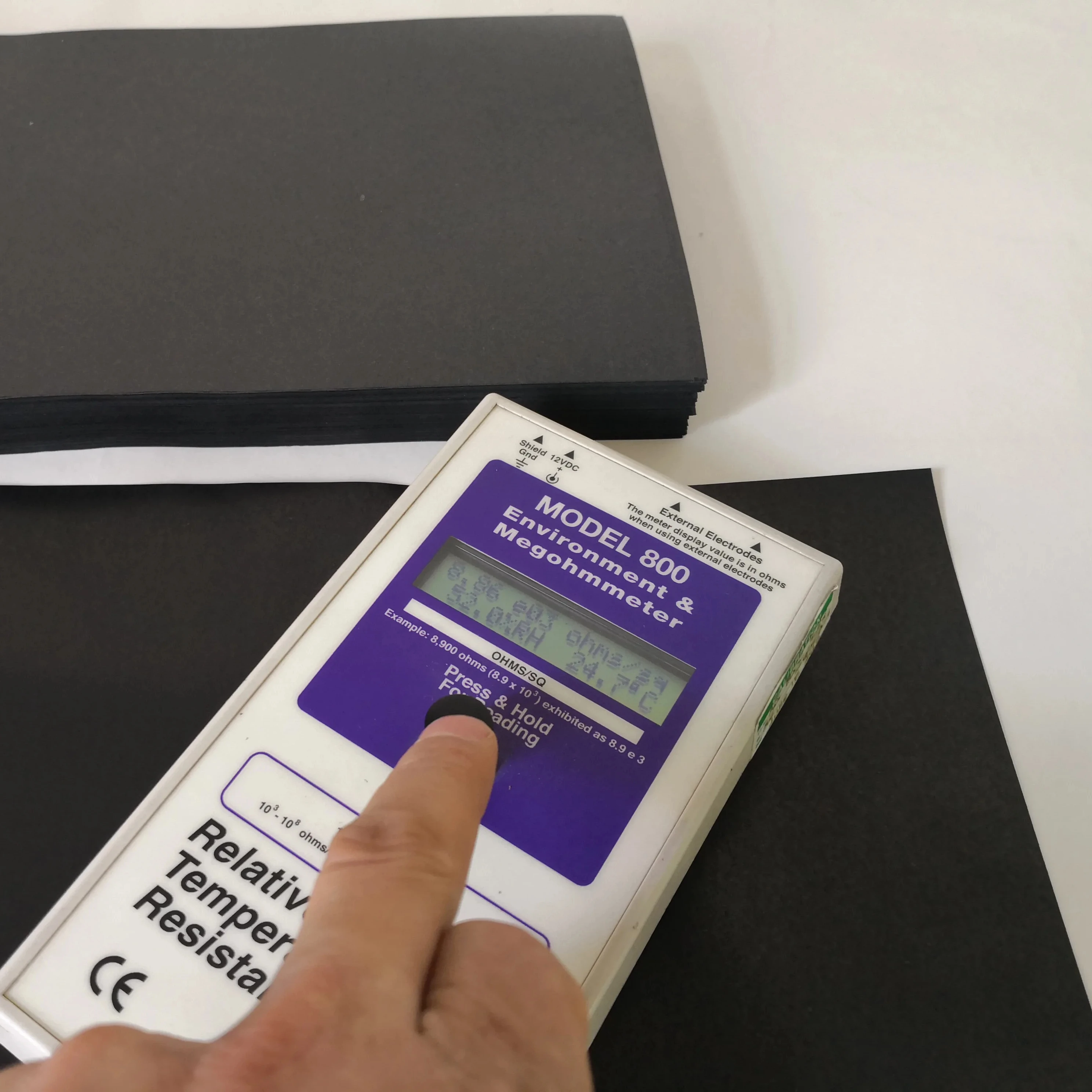 China factory hot selling OPC Anti-static Black Paper for factory packaging use