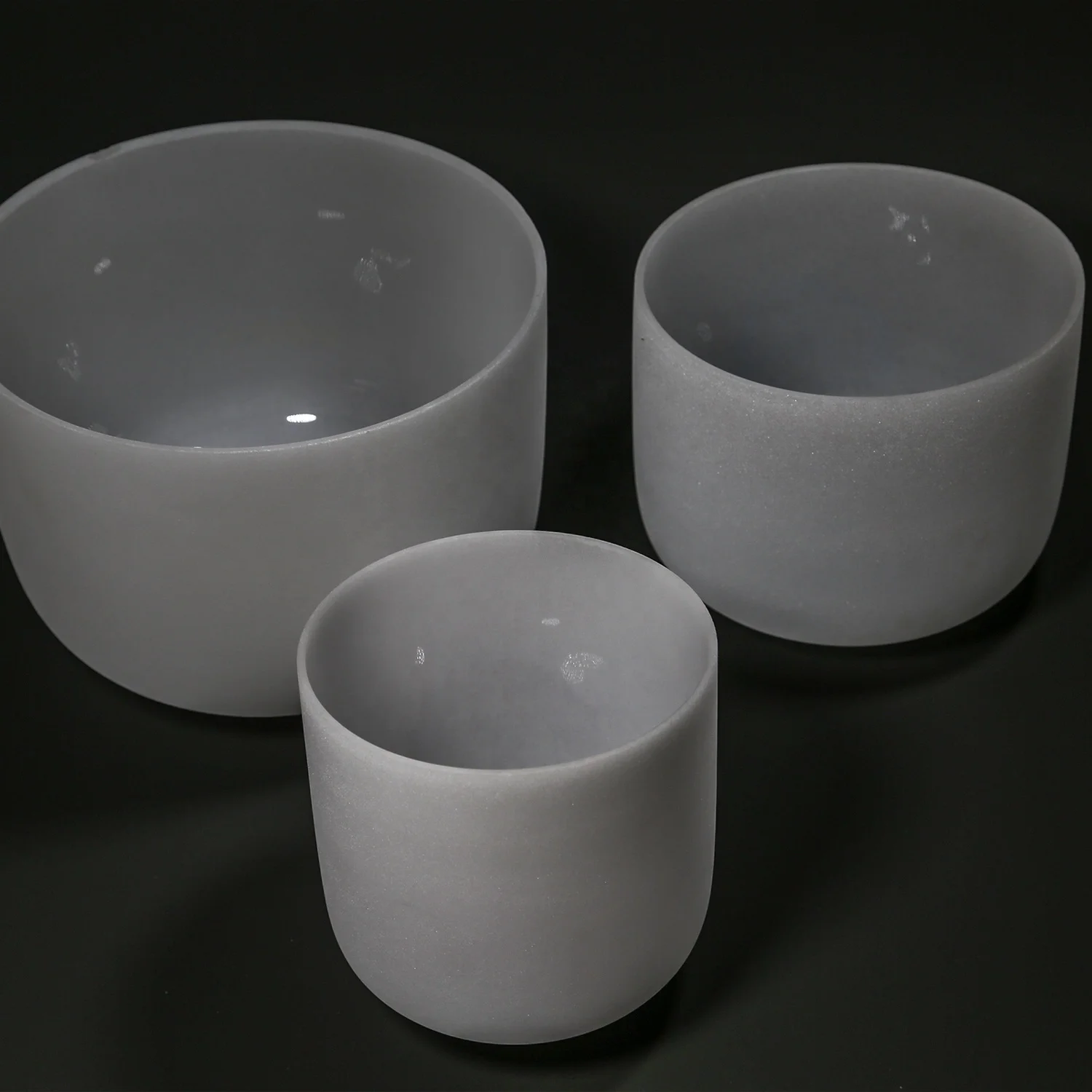 Wholesale 440hz And 432hz Quartz Crystal Singing Bowls Set Chakra For Sound Healing Therapy