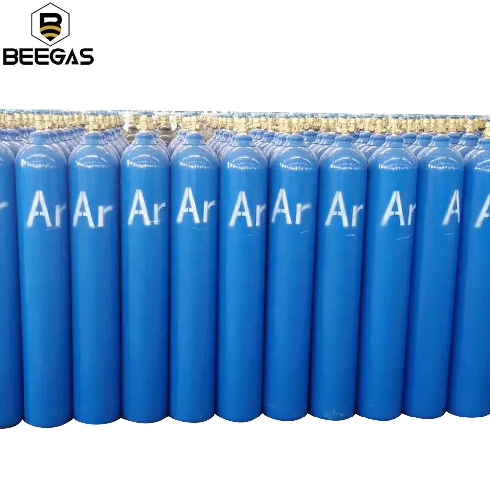 Заводской поставщик 40L аргоновый газ 99.999% стальной