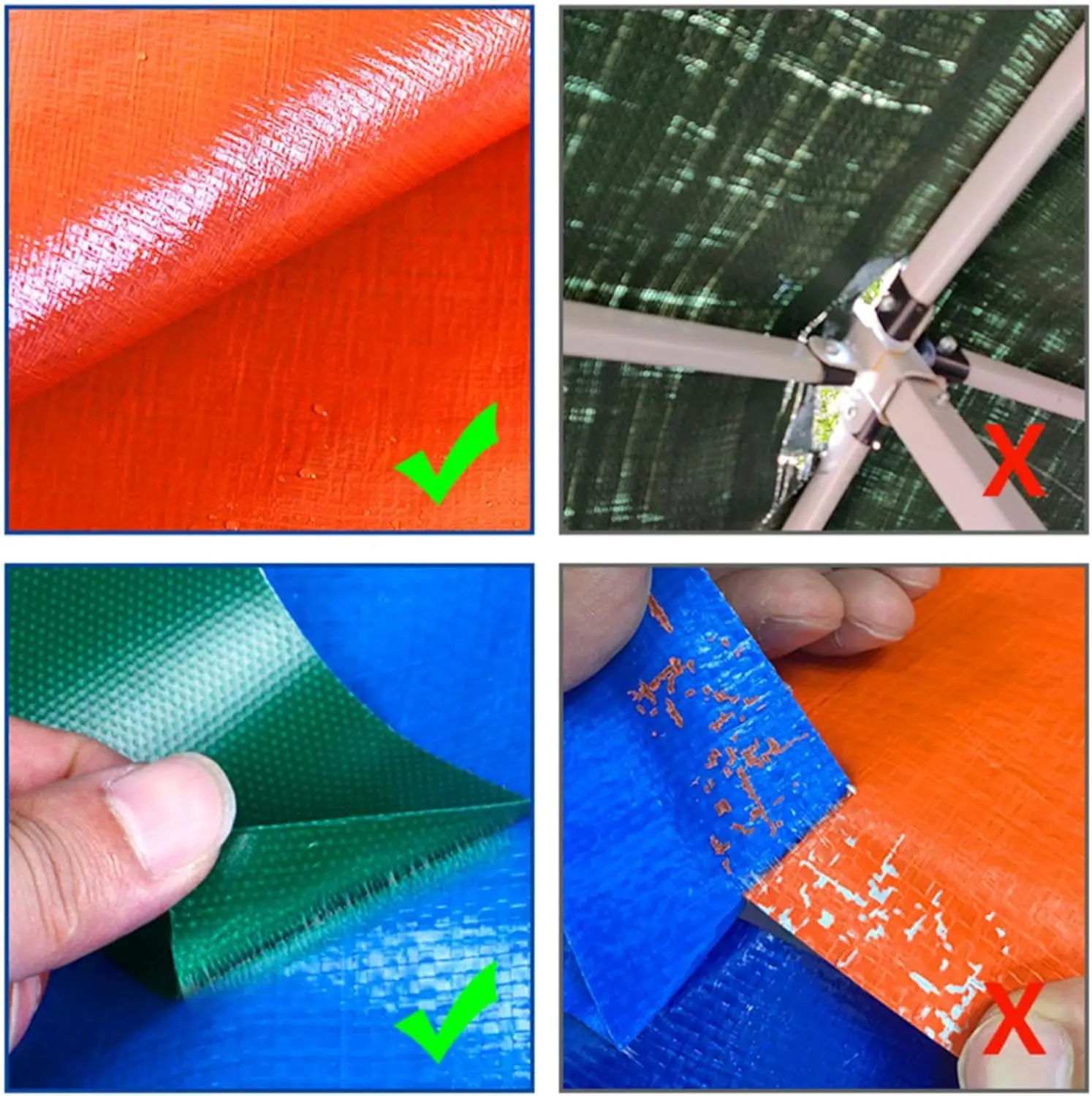 Linyi PE Tarpaulin Lightweight Waterproof Stripe PE Tarpaulin for Truck Cover