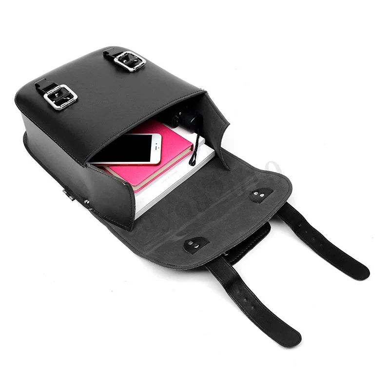 
1 Pair Motorcycle Side Saddle Tool Tail Bag Racing Waterproof Rear Bag 