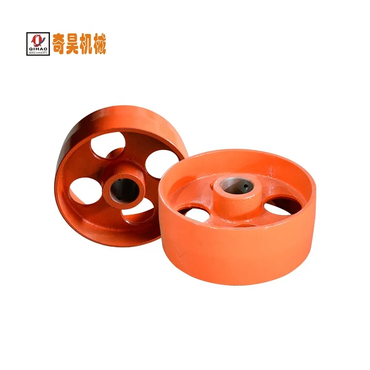 Factory Direct High Quality Aluminum Alloy long life Flat Belt Drive Pulley