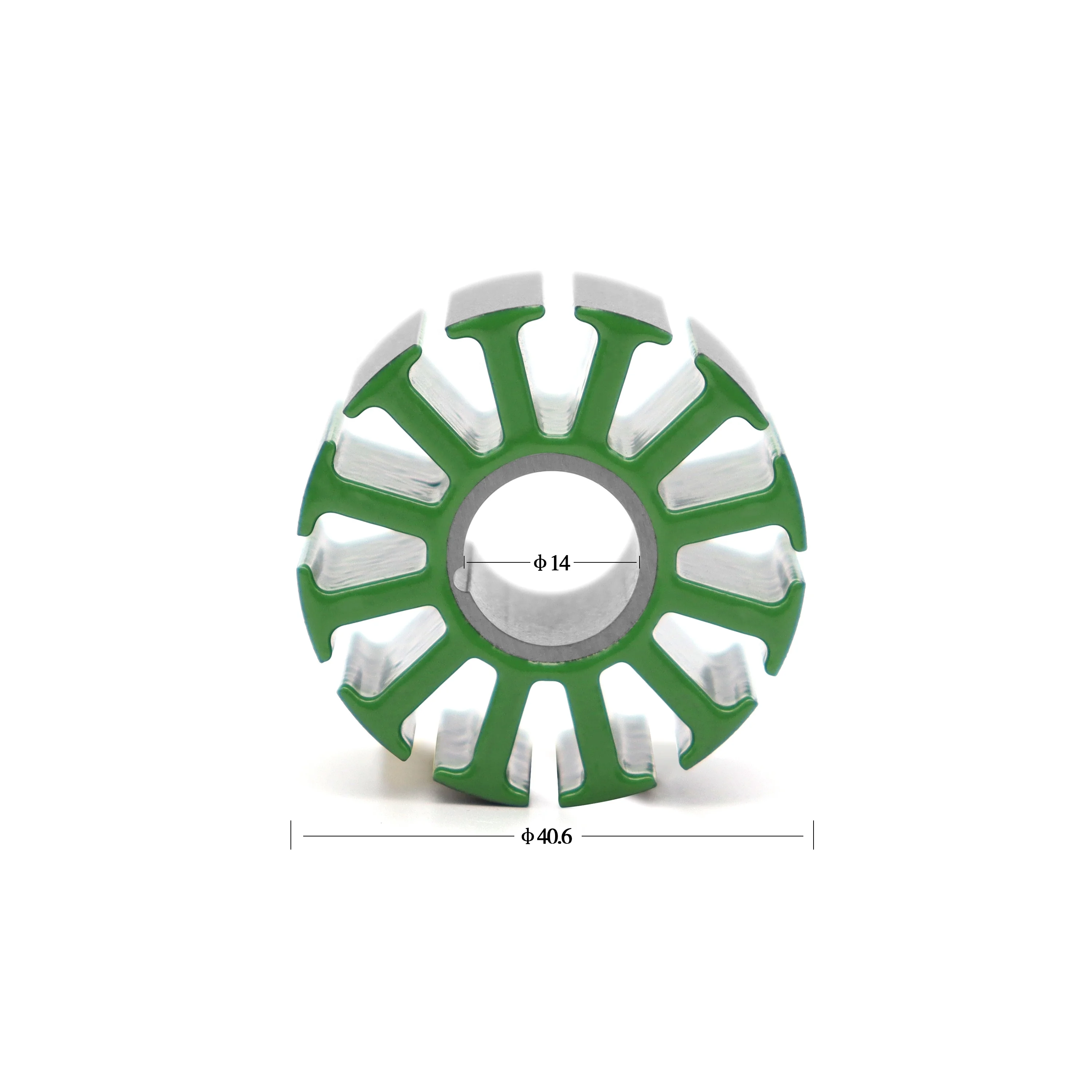 stator lamination customize 40.6mm brushless DC motor core 0.2/0.3mm stator and rotor wholesale