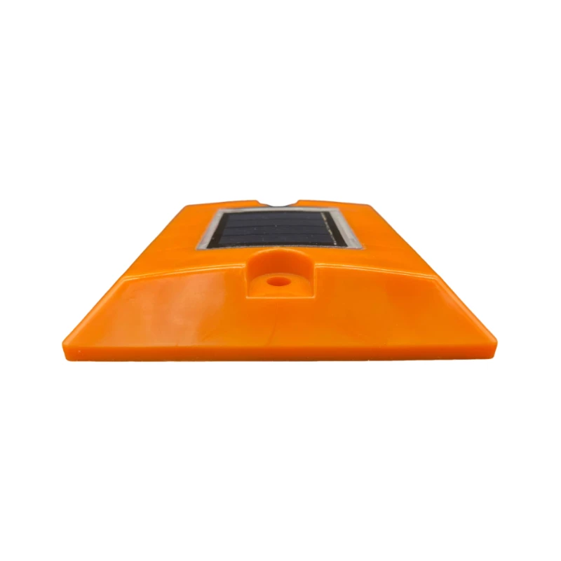 Supplier of high-quality reflective aluminum spike powered path permanent safety cat eyes marker flashing solar road stud