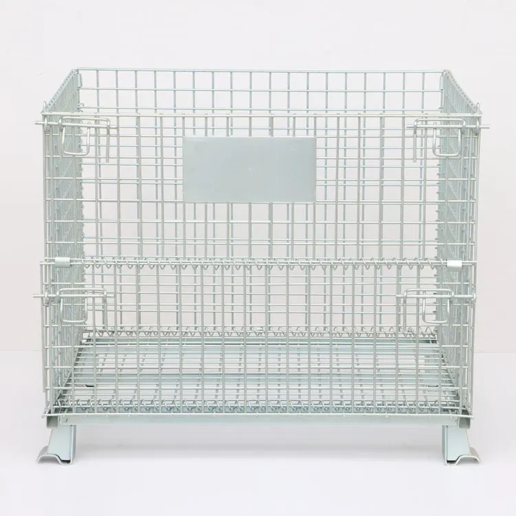 Logistic Recycling Industry Wire Heavy Duty Storage Cage Warehouse Storage Cage
