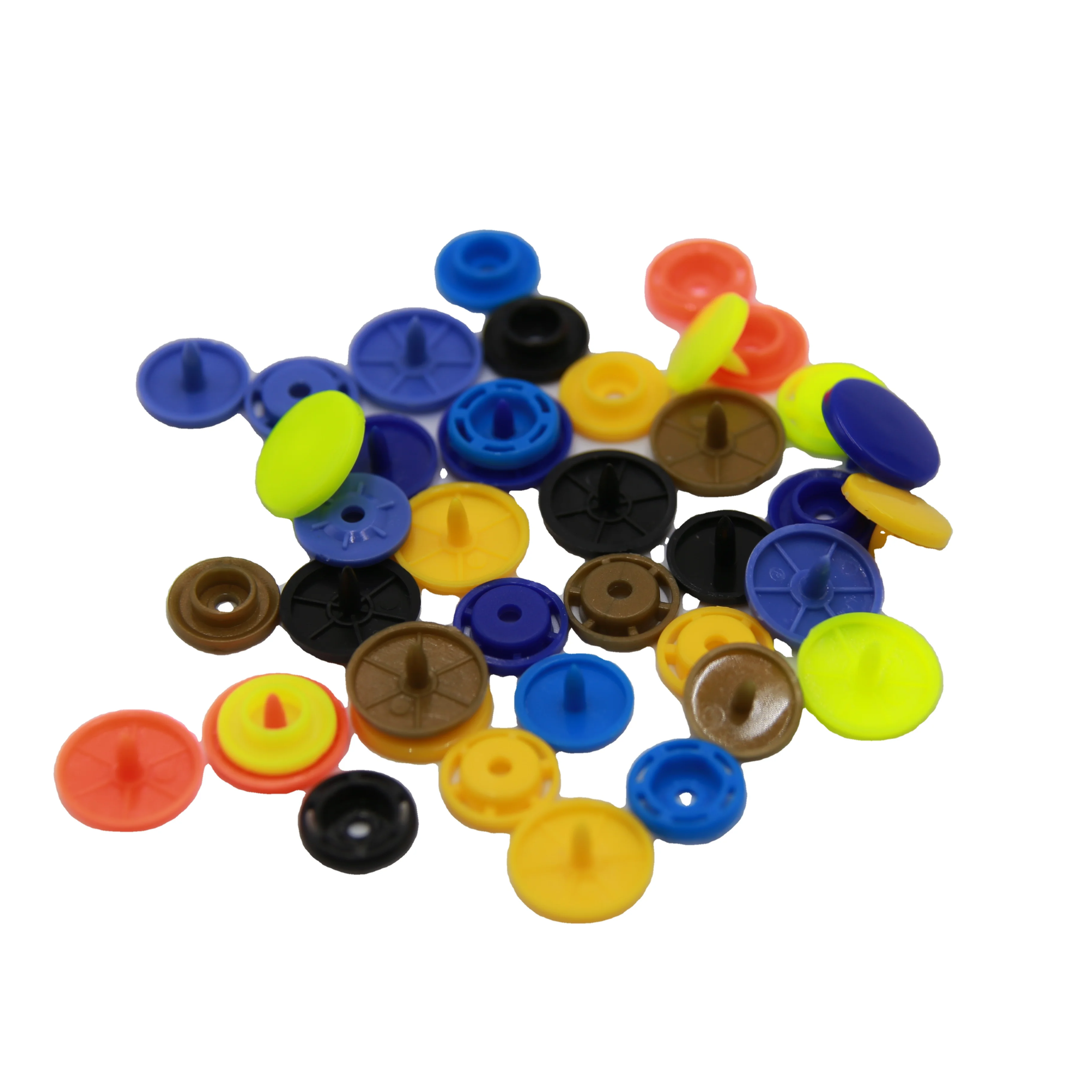 1000 Pieces New environmental POM Resin T8 customized 14mm plastic snap button closure for raincoat custom buttons button cover