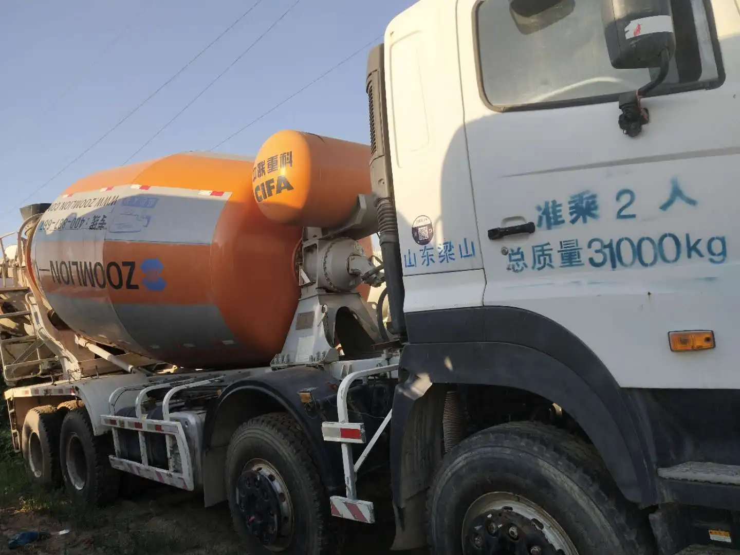  Б/у Бетономешалка HINO 700 UD Isuzu 9M3/бренд