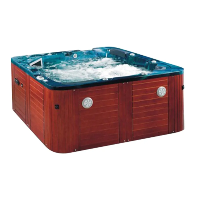 hot sale Europe Control Whirlpool Outdoor Spa Hot Tub With Jacuzzier Function