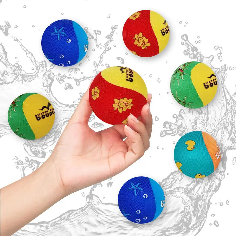 Wholesale Customize Water Bounce Ball Tpr Gel Water Jumping Ball Beach Swimming  Water Polo Ball