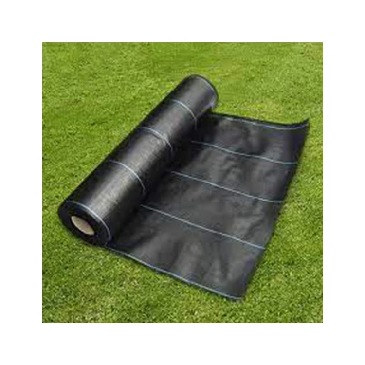 Sulzer looms woven plastic anti grass cloth weed mat/ground cover protection mat