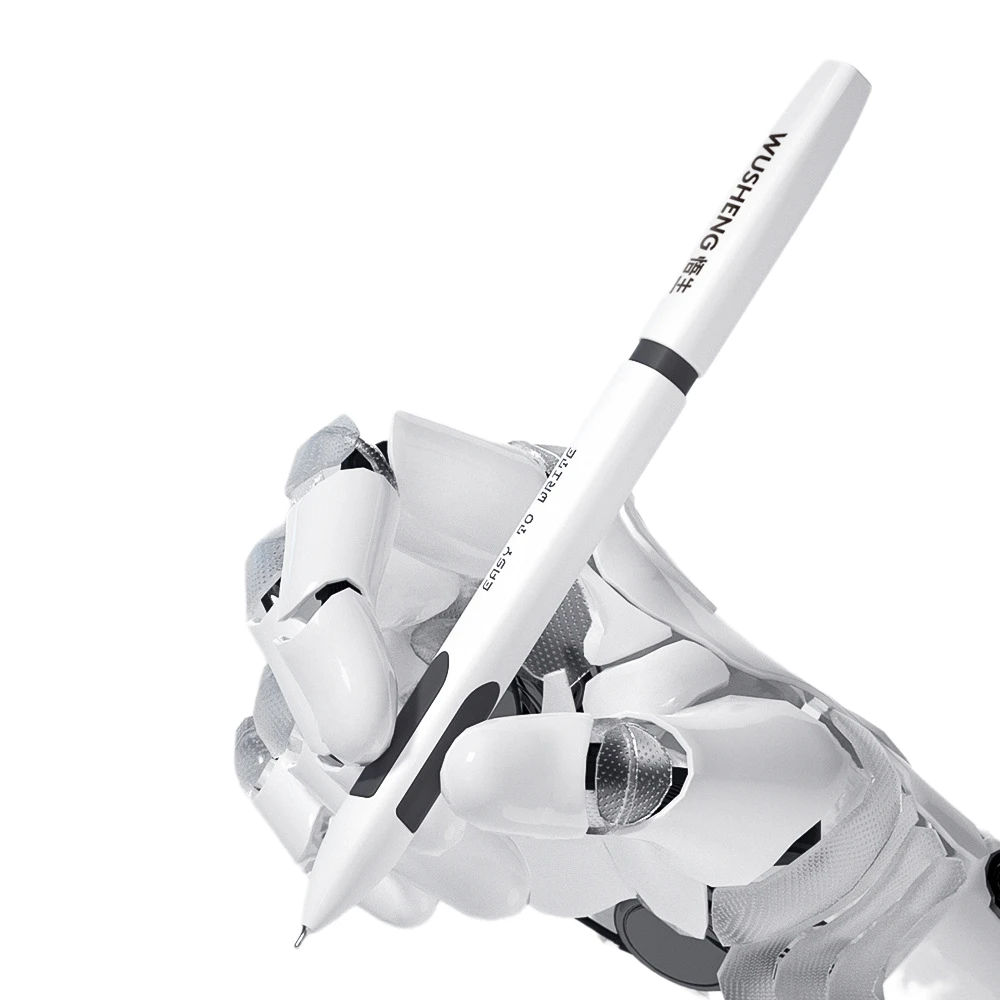 SmoothFlow Grip Pen: Effortless Writing with Auto-Retract Tip, Black Gel Ink, 50-Pen Set in ABS Gift Box for Office & School Use