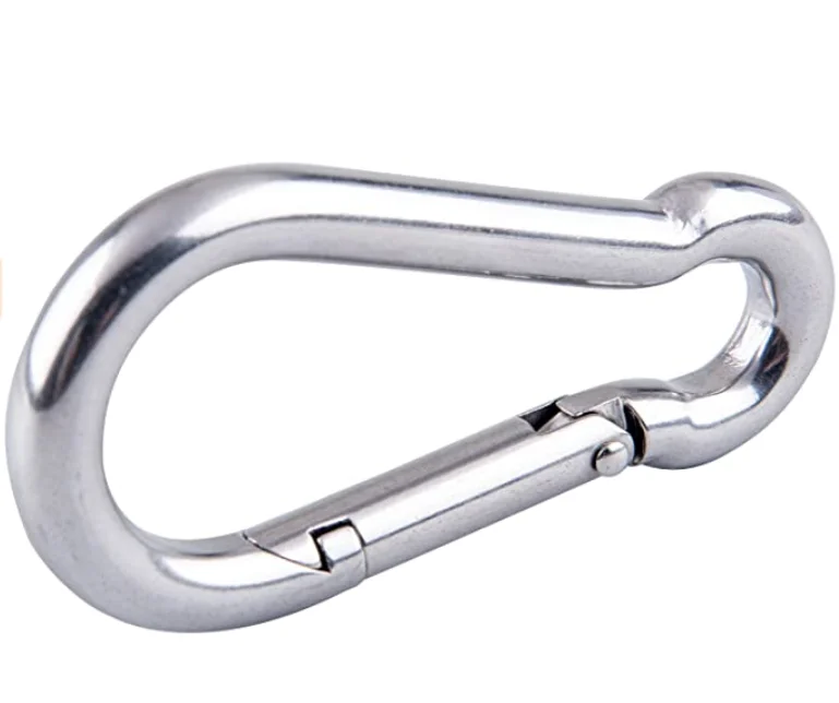 
DIN5299 safety zinc plated carabiner snap hook 
