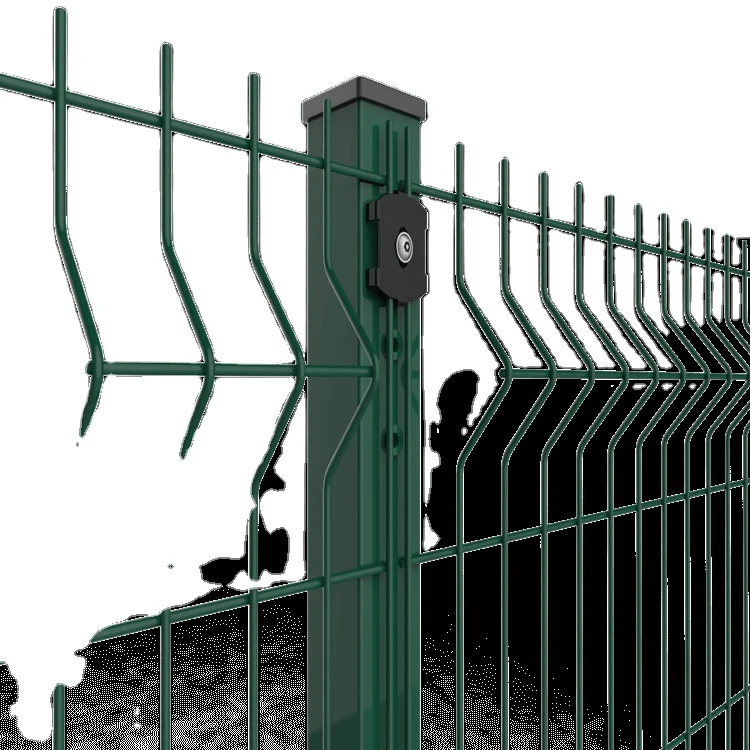 Commercial Galvanized Steel Welded Curved 3D Wire Mesh Fence