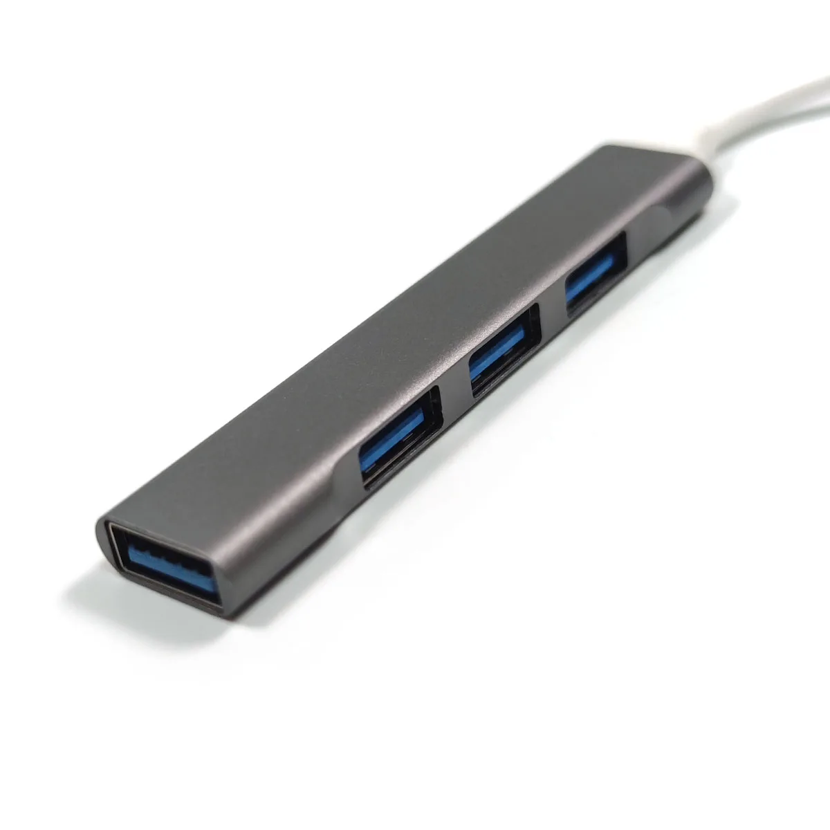 Высококачественный мини-концентратор USB 3,0 типа C по заводской цене, USB-разветвитель 4 в 1, расширитель из алюминиевого сплава