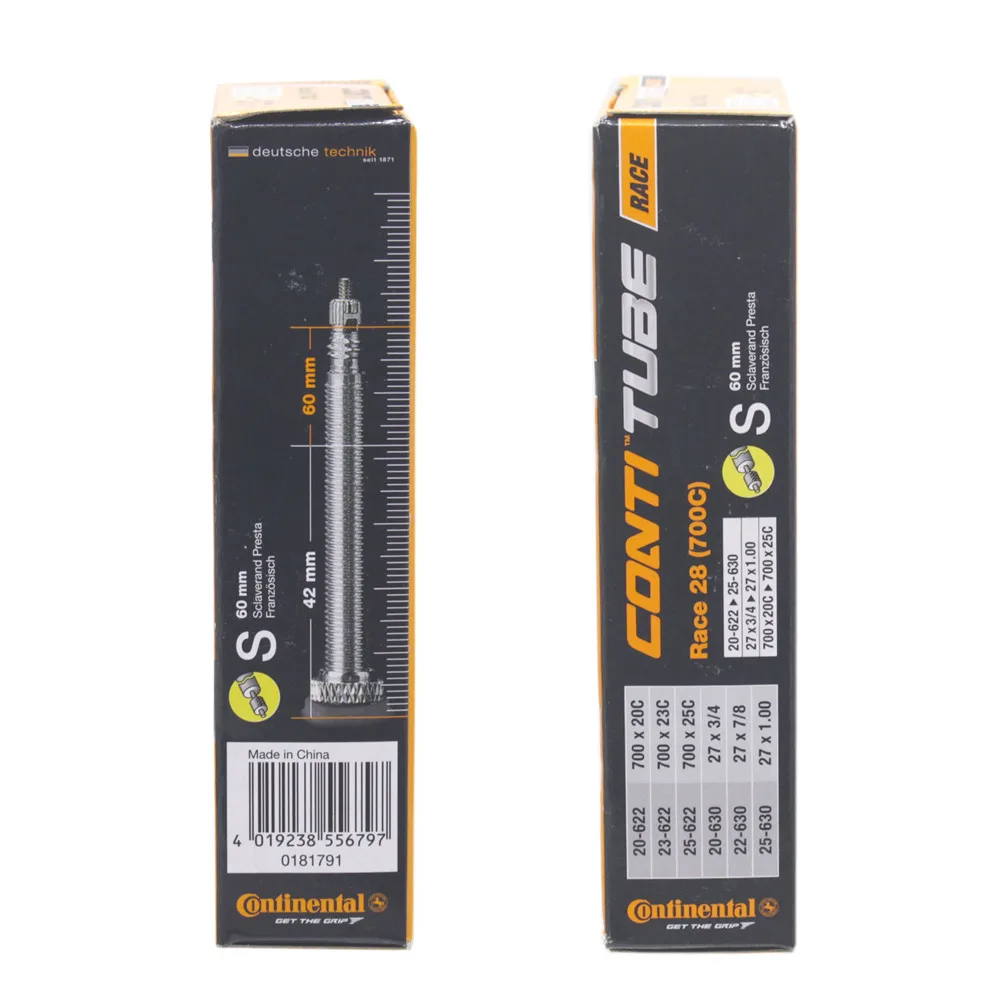  Внутренняя труба для шоссейного велосипеда Continental Grand Race 28 700c x 20-25 Presta 42 мм/60