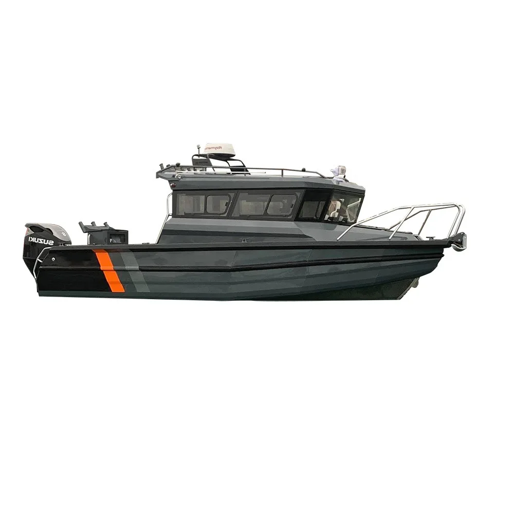 Professional Thickened Reinforced Aluminum Alloy Fishing Boat New Sea/Ocean Fishing Boat with Gas Fuel