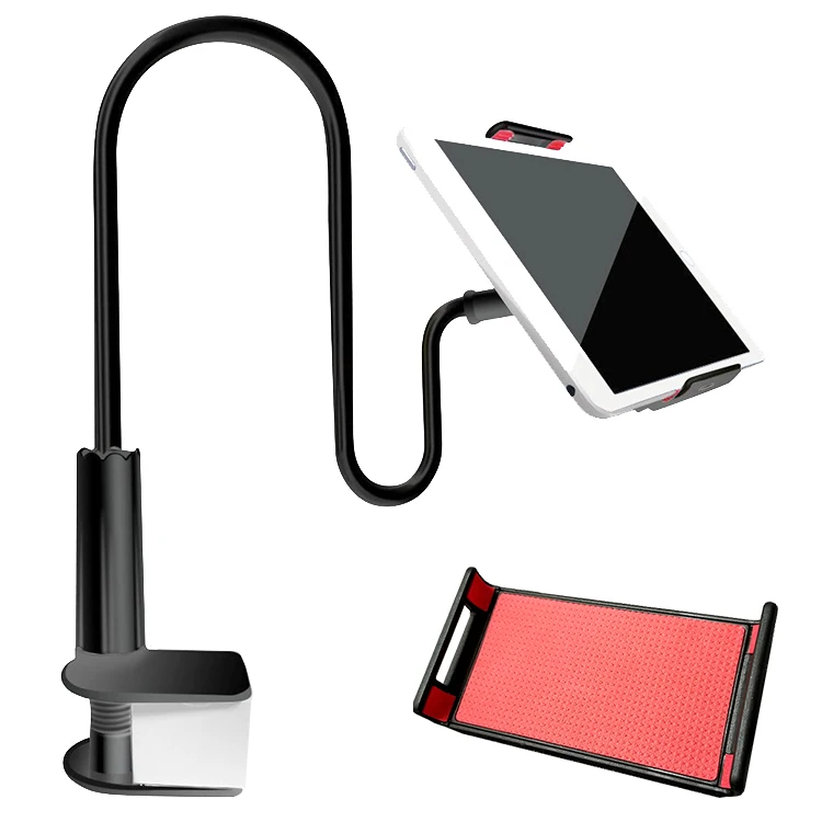High quality 360 adjustable adjustable lazy cell phone holder for bed mobile phone holder gooseneck for phone and tablet