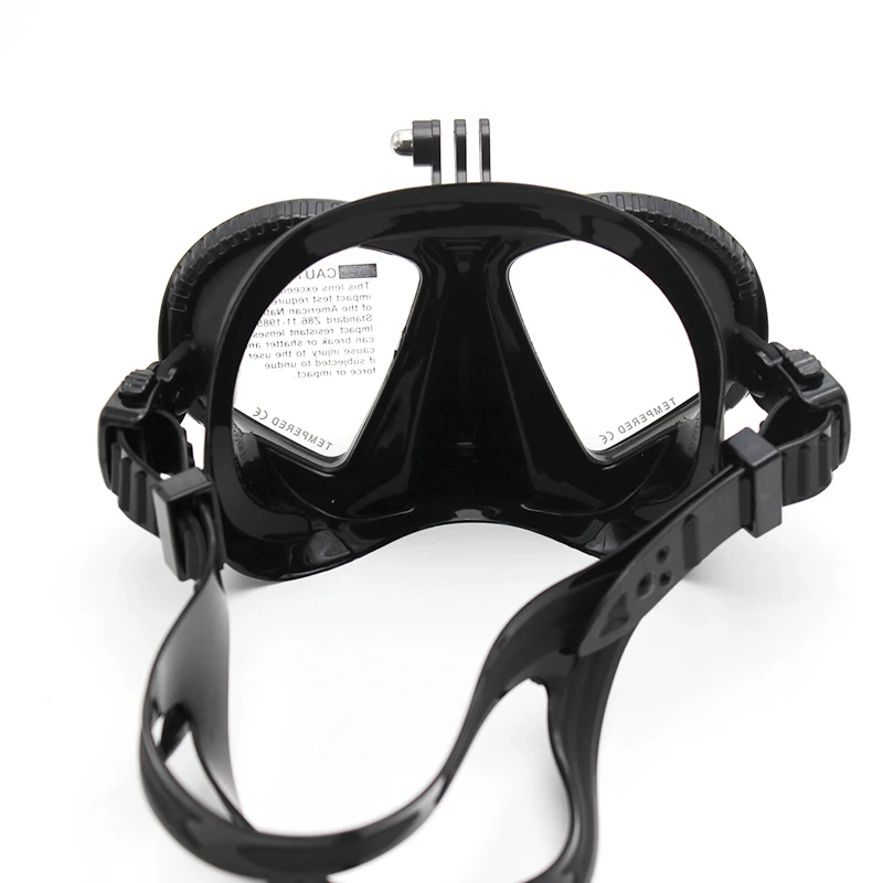 Silicone Diving Mask Tempered Glass Men Women Low Volume Dive Mask