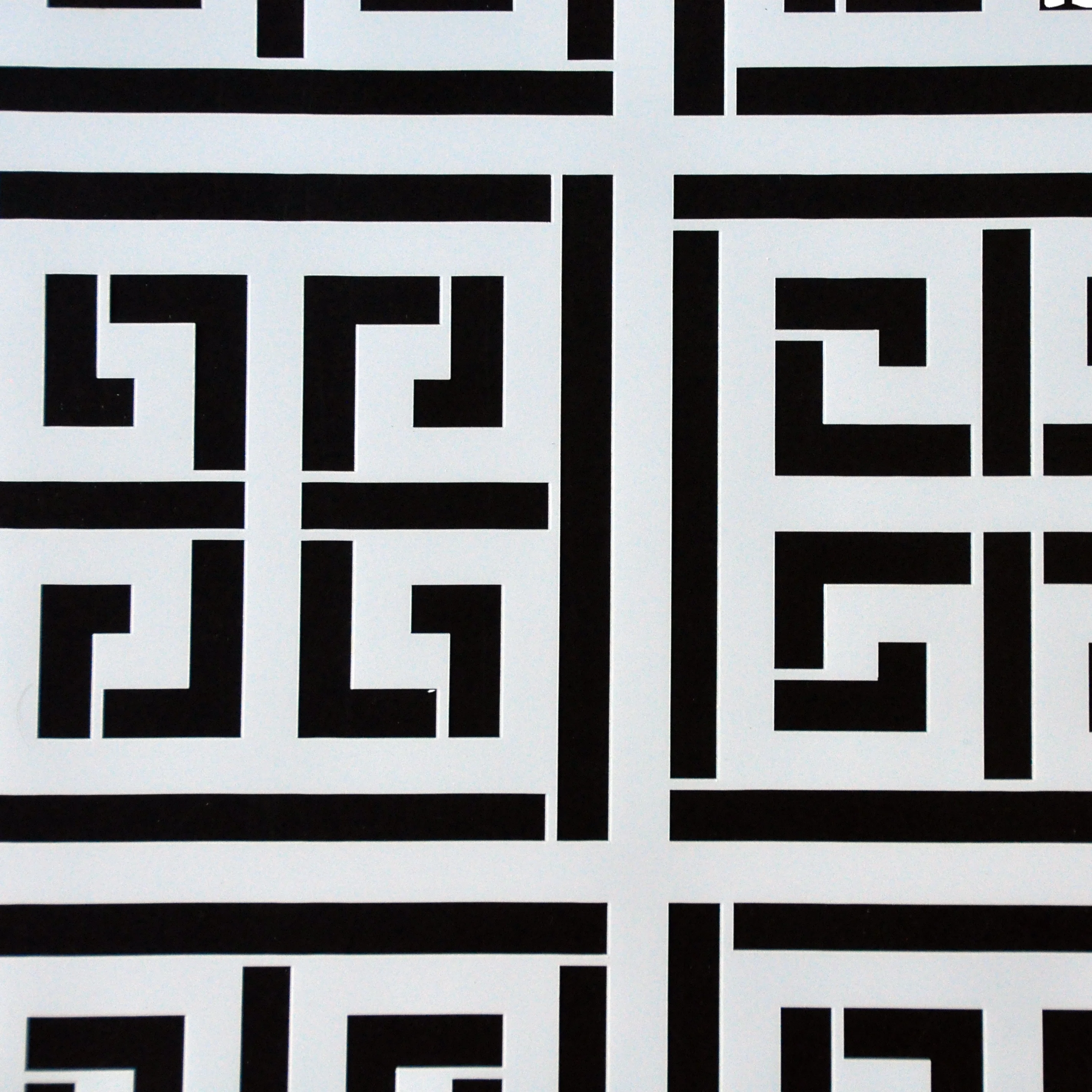 18*18 INCH Large Laser PET Stencil For Wall painting table panting garden