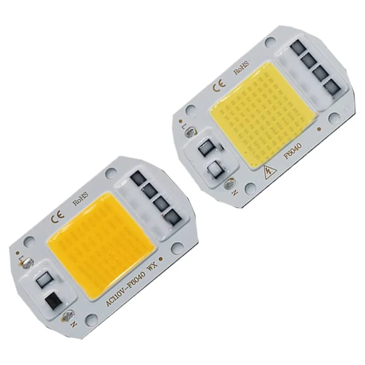 COB LED 20 Вт 30 50 высокомощный светодиодный чип Rgb белый красный синий полный спектр 380-840 нм по индивидуальному заказу