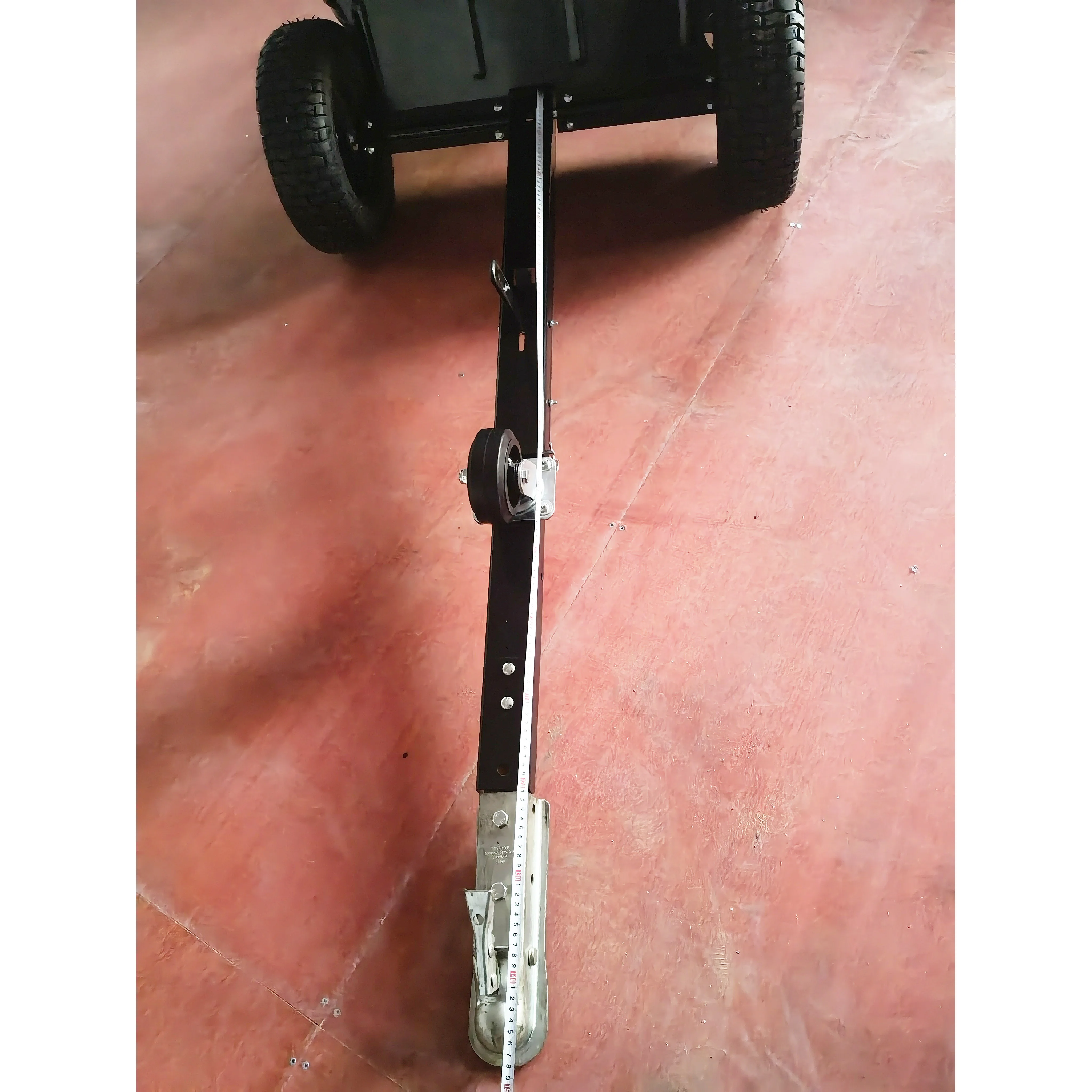 Atv trailer dump axle off road wood cargo trailer