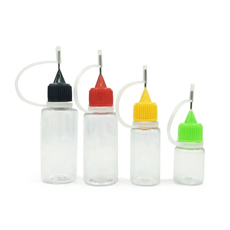 Needle tip dropper bottle. 10ml 15ml 30ml 50ml 100ml Needle Tip Glue Bottle Applicator squeeze dropper bottle