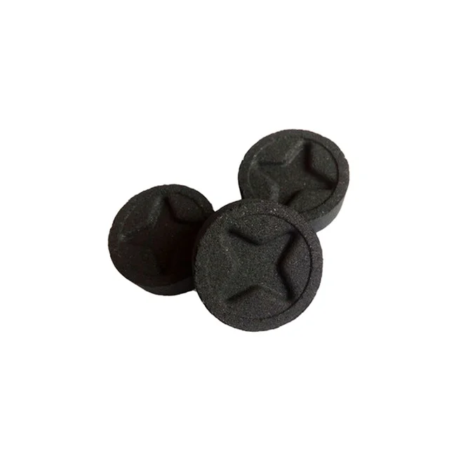 smokeless fruitwood round tablets  quick light coconut charcoal briquette for hookah hukas shisha and incense