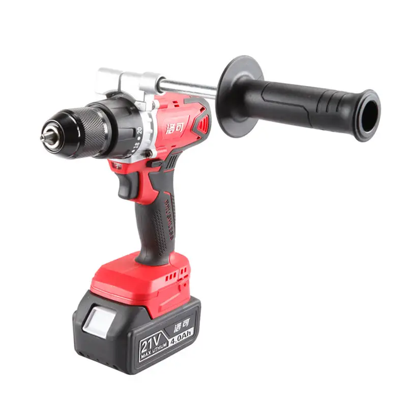 Top quality 4.0Ah 20V large capacity  brushless two speed cordless drill