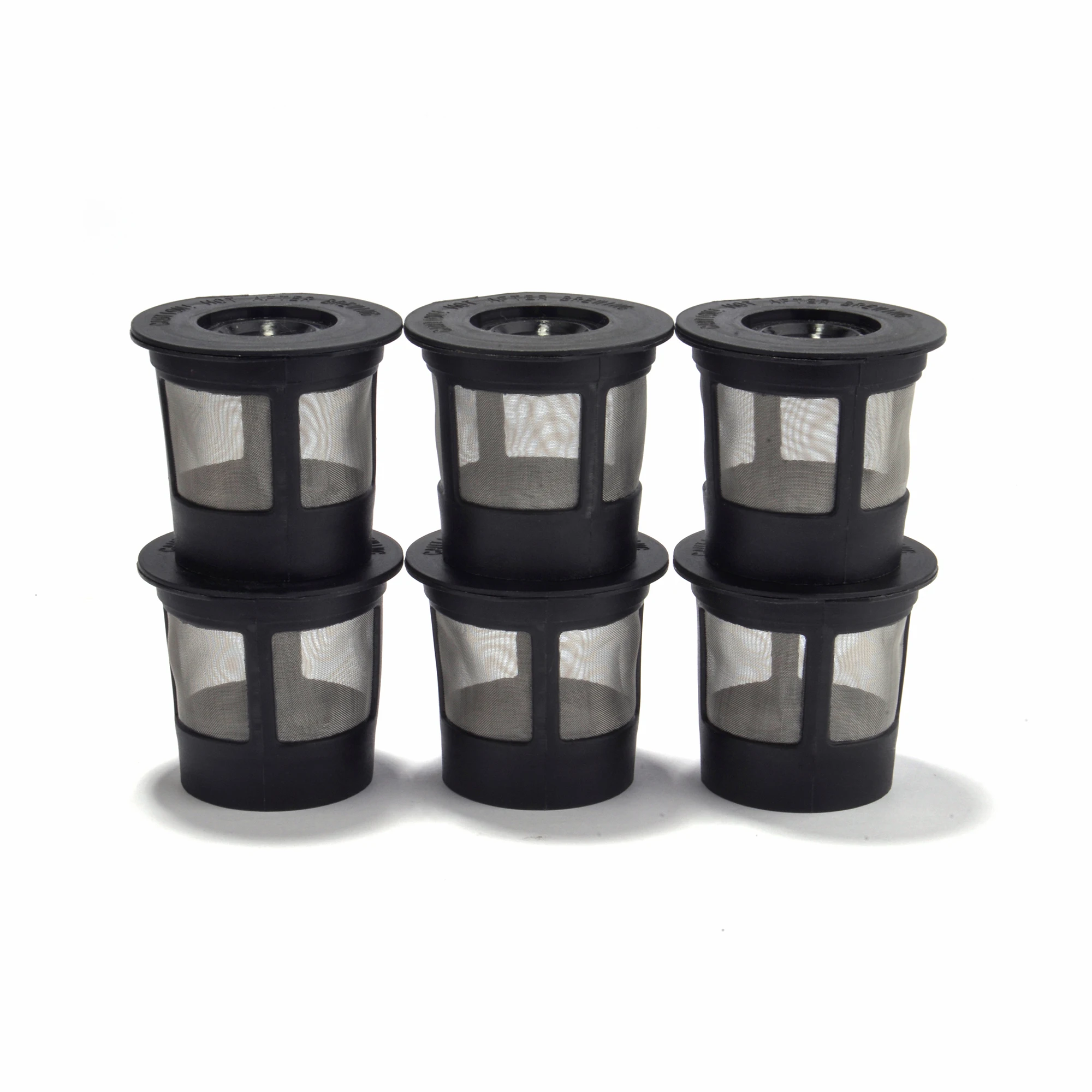HSJ 6pcs Reusable K Cup 1.0 Coffee Filter for Keurig Machine K Cups Coffee Pods Delivery Replaceable Coffee Filter