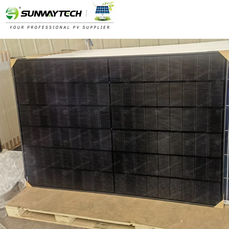 Sunway Full Black Mono Solar Panels 400w 425w 430w 440w 450w CE TUV Certified PV Panels
